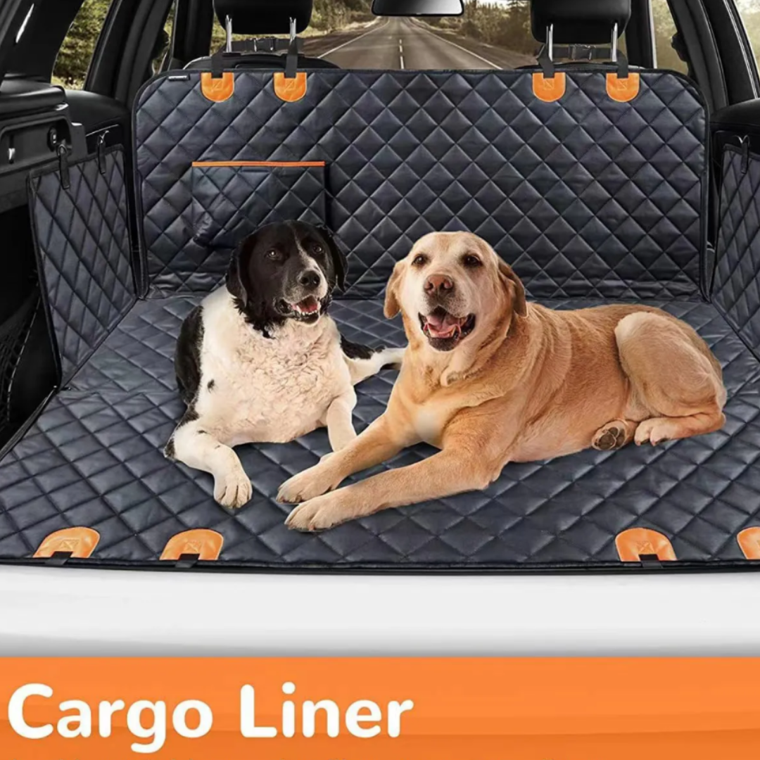 Bark&Ride 2.0™ - Hard Bottom Dog Car Seat Protector