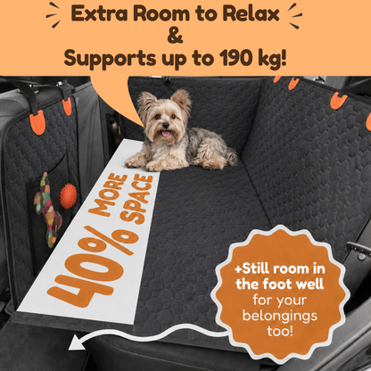 Bark&Ride - Hammock 600D Hochleistungs-Autositzschutz für Hunde