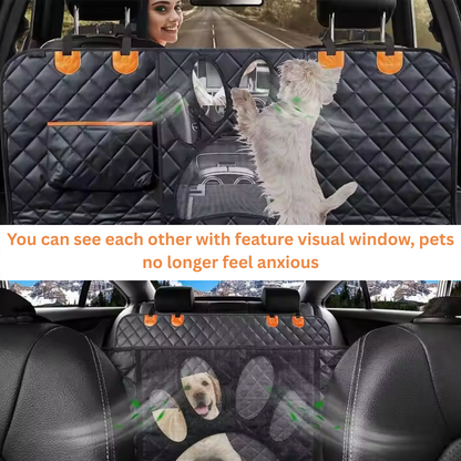 Bark&Ride - Hammock 600D Heavy Duty Dog Car Seat Protector